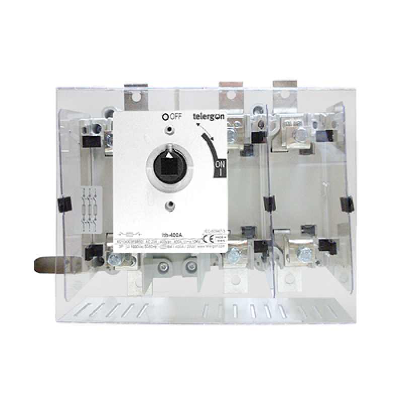 M2104003PSD20 - Выключатель под предохранитель M21, 3P Ith-400 A, предохранители NH-2, Telergon
