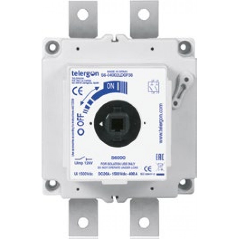 S6-04002LD0 - Выключатель нагрузки S6, 2P Ith-400 A, Ue-1500 В DC, Telergon