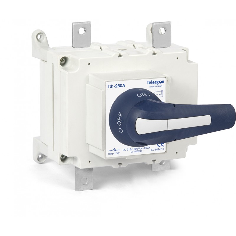 S6N0250USS0 - Выключатель нагрузки S6, 2P Ith-250 A, Ue-1500 В DC, Telergon