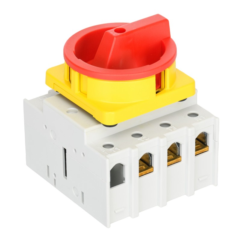 ZBK125EHN4A3 - Выключатель дверного монтажа с жесткой ручкой, 3P Ith-125 A, IP66, Telergon