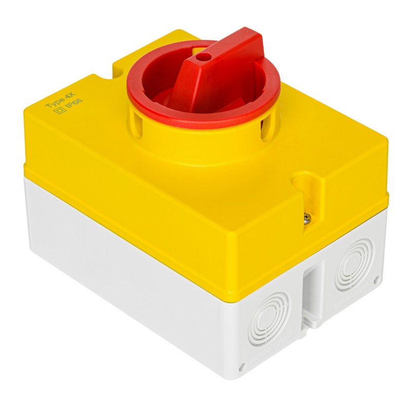 ZBK20 PFHN4 A3 - Выключатель в корпусе, 3P Ith-20 A, IP65, Telergon