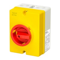 ZBK20 PFHN4 A3 - Выключатель в корпусе, 3P Ith-20 A, IP65, Telergon