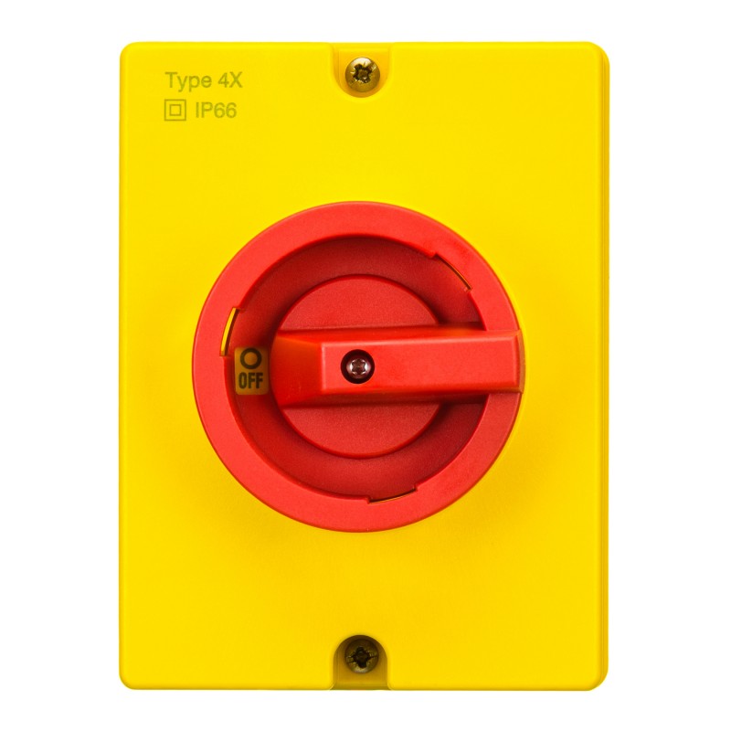 ZBK20 PFHN4 A3 - Выключатель в корпусе, 3P Ith-20 A, IP65, Telergon