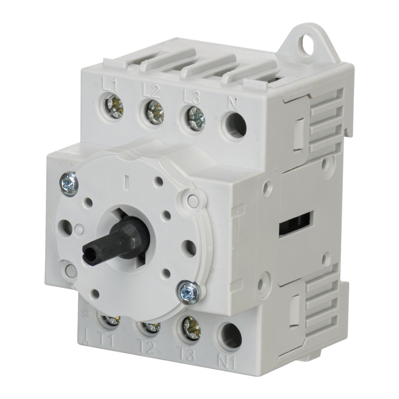 ZBK40SMAH1A3 - Выключатель модульный с прямой ручкой, 3P Ith-40 A, Telergon