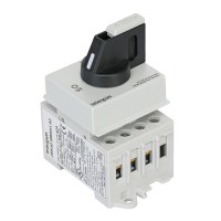 ZBK40SMAH1A3 - Выключатель модульный с прямой ручкой, 3P Ith-40 A, Telergon