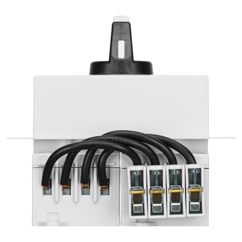 ZBK40SMAH1U4 - Переключатель модульный с прямой ручкой, 4P Ith-40 A, Telergon