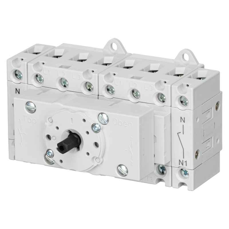 ZBK63SMAH1U4 - Переключатель модульный с прямой ручкой, 4P Ith-63 A, Telergon