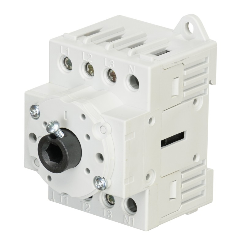 ZBK25VZVH4A3 - Выключатель модульный с выносной ручкой, 3P Ith-25 A, Telergon