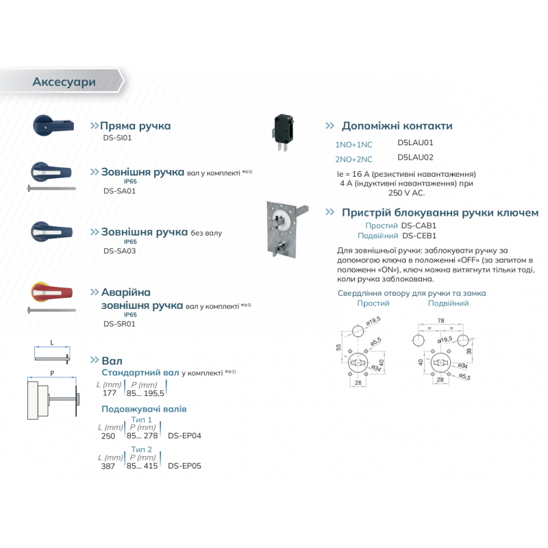 S5-00803PB0 - Выключатель нагрузки S5, 3P Ith-80 A, Ue-400 В АС, Telergon