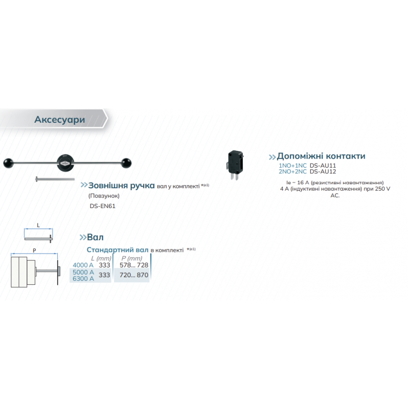 S5-50003PP0 - Выключатель нагрузки S5, 3P Ith-5000 A, Ue-400 В АС, Telergon