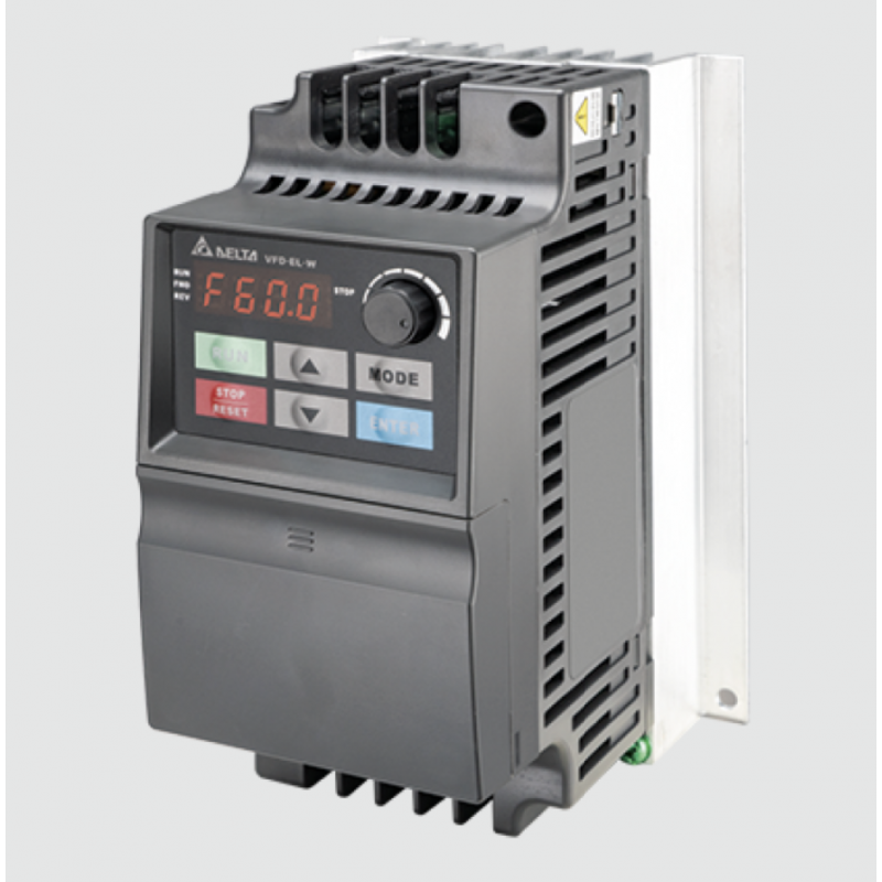 (VFD007EL21W-1) Преобразователь частоты Delta electronics VFD-EL-W, P=0.75 кВт, Uвх=1Фх220В/Uвых=3Фх220В (VFD007EL21W-1) Преобразователь частоты Delta electronics VFD-EL-W, P=0.75 кВт, Uвх=1Фх220В/Uвых=3Фх220В