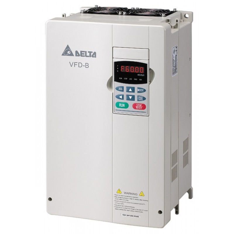 (VFD185B43A) Преобразователь частоты Delta electronics VFD-B, P=18.5 кВт, Uвх=3Фх380В/Uвых=3Фх380В