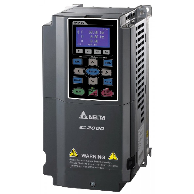 (VFD015C43E) Преобразователь частоты Delta electronics VFD-С2000, P=1.5 кВт, Uвх=3Фх380В/Uвых=3Фх380В