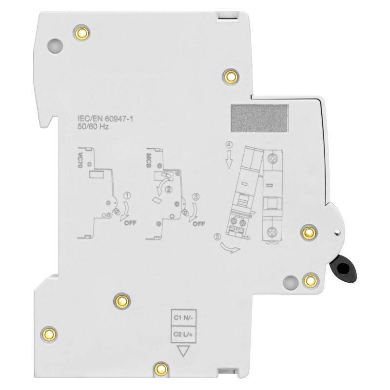 0786091490000 - Независимый расцепитель VC70 230В, 100-415 В AC; 110-130 В DC для RI70. Iskra