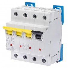 Автоматический выключатель RI63, 3P+N, In=25 A, Кривая C, 10 кА, Iskra (786100228000)