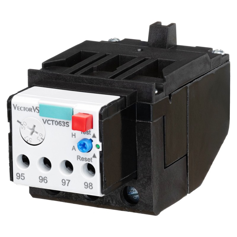 Тепловое реле VCT для контакторов VCN 50-70, Ir-25-40 А, Vector (Rade Končar) (VCT040S)