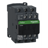 LC1D09CD - Контактор Tesys D, In-9 A, 4 кВт, Uc-36 В DC, 1NO+1NC, Schneider Electric