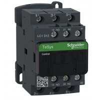 Контактор Tesys D, In-12 A, 5,5 кВт, Uc-220 В AC, 1NO+1NC, Schneider Electric (LC1D12M7)