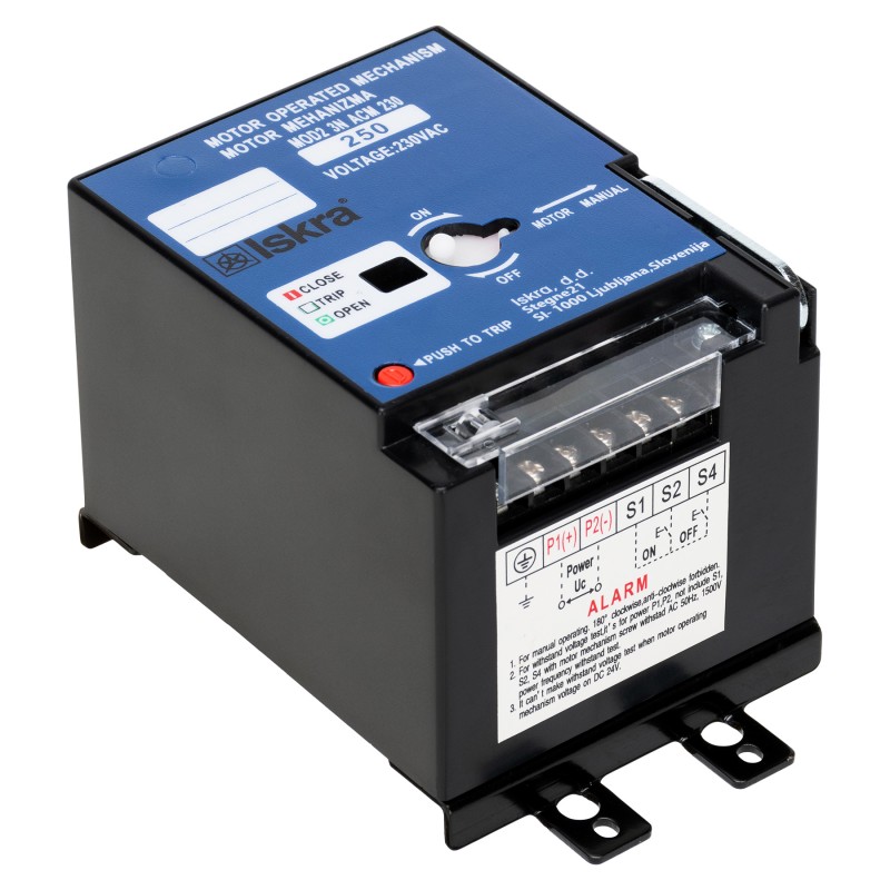 Моторный привод 3N ACM 230 В АС для MOD2 OLD, Iskra (786103530000)