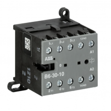 GJL1211001R8100 - Контактор B6-30-10-80, In-9 A, 4 кВт, Uc-220-240 В AC, 1NO, ABB