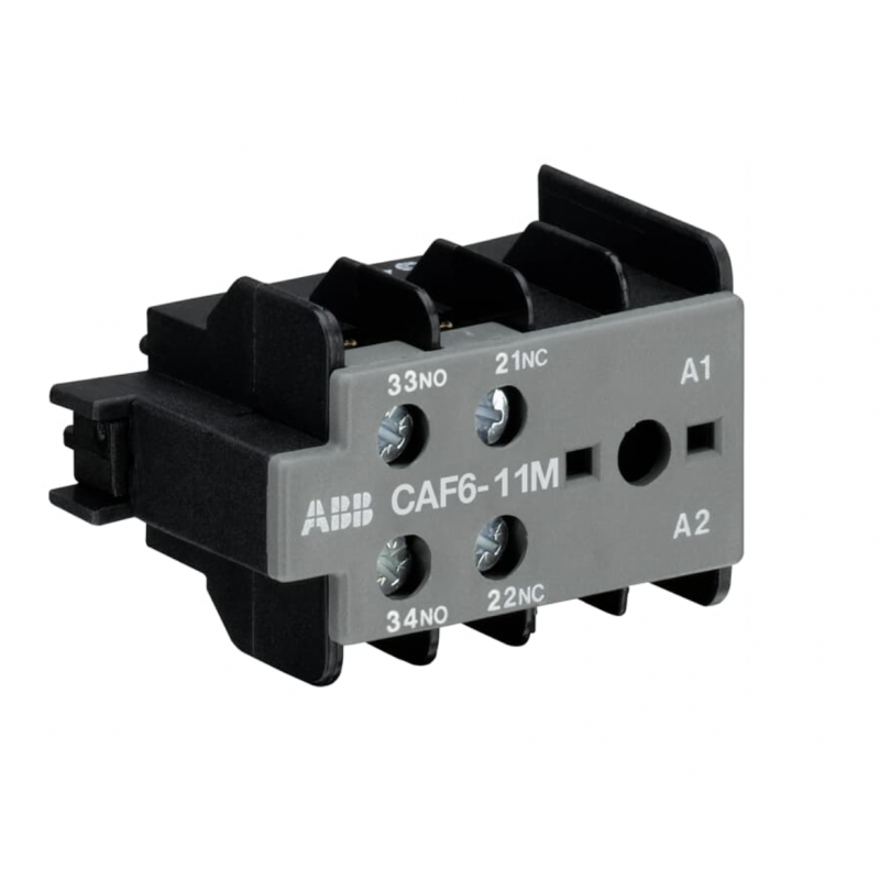 GJL1201330R0003 - Блок дополнительных контактов CAF6-11M для B6/B7, 1NO+1NC, ABB