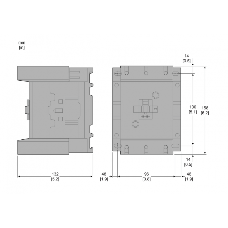 LC1D150M7 - Контактор Tesys D, In-150 A, 75 кВт, Uc-220 В AC, 1NO+1NC, Schneider Electric