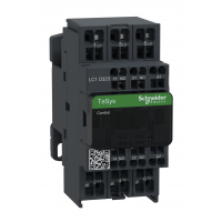 Контактор Tesys D, In-32 A, 15 кВт, Uc-24 В DC, 1NO+1NC, пружин.,Schneider Electric (LC1D323BD)