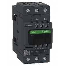 LC1D40AB7 - Контактор Tesys D, In-40 A, 18,5 кВт, Uc-24 В AC, 1NO+1NC, Schneider Electric
