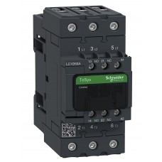 LC1D50AB7 - Контактор Tesys D, In-50 A, 22 кВт, Uc-24 В AC, 1NO+1NC, Schneider Electric