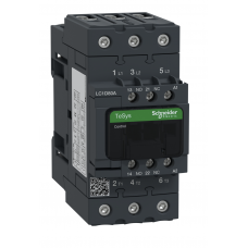 LC1D80AM7 - Контактор Tesys D, In-80 A, 37 кВт, Uc-220 В AC, 1NO+1NC, Schneider Electric
