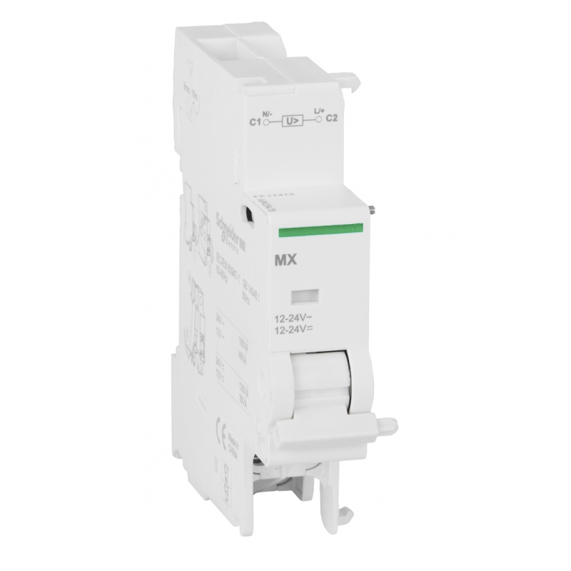 A9N26478 - Независимый расцепитель MX, 12-24 В АС/DC для iDPN, C120, C60H-DC, Schneider Electric