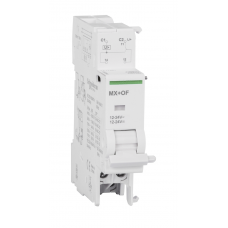 A9N26948 - Независимый расцепитель MX+OF, 12-24 В AC/DC + 1 C/O для iDPN, C120, C60H-DC, Schneider Electric