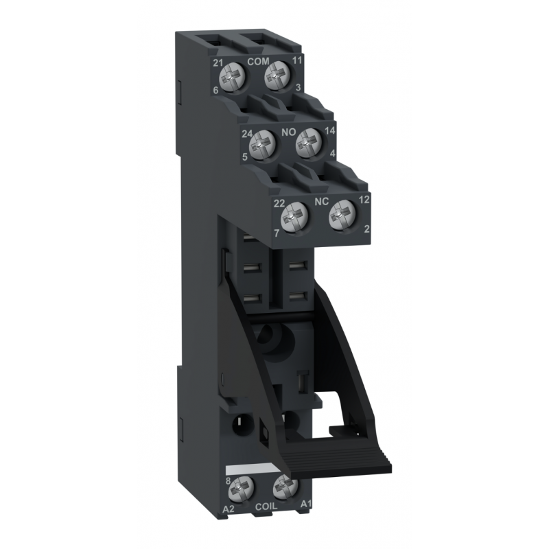 Розетка для реле управления RXG, 2 C/O, Schneider Electric (RGZE1S48M)