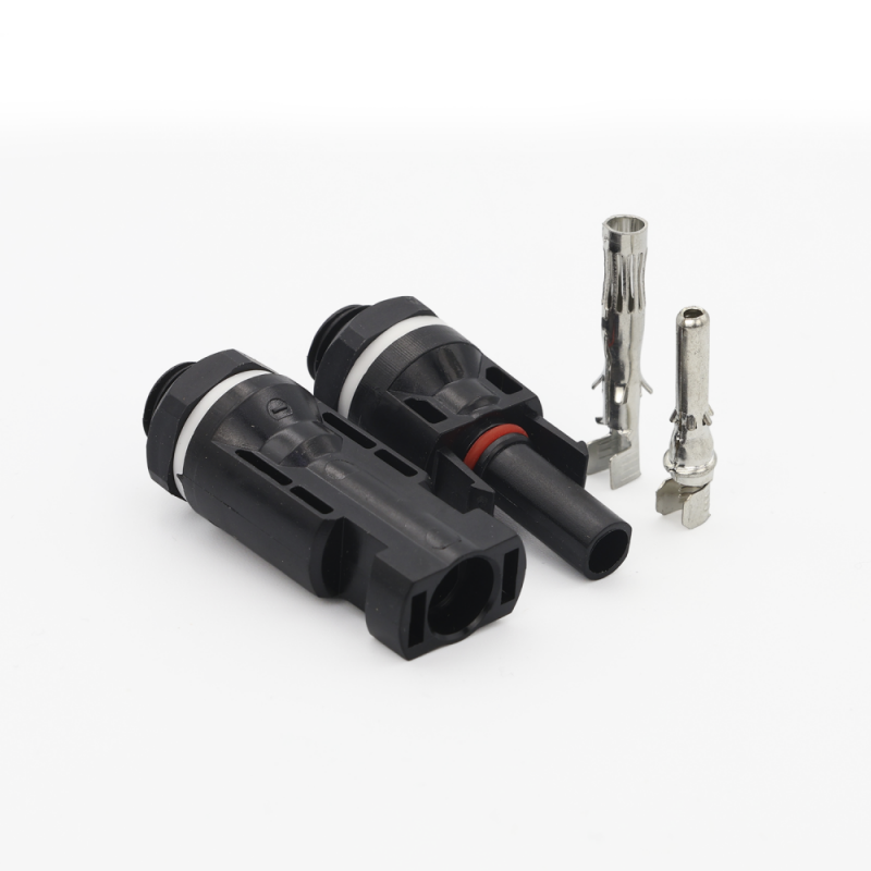 Коннектор MC4 с резьбой M12, 6 мм², 1000 В DC, In-30 А, IP67, TAKEL (507185)