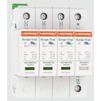 83230137 - Ограничитель перенапряжения тип 2+3 (УЗИП) STPT23-20K275V-4P-LFM, 3P+N, 20 кА, 230/400 В AC, Mersen