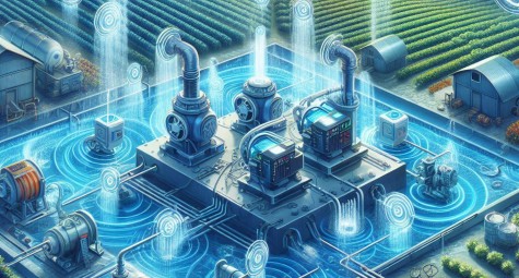 Преимущества, которые предоставляет использование преобразователей частоты для насосов в системе полива полей.