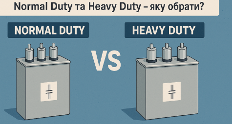 Разница между конденсаторными батареями Normal Duty и Heavy Duty — что выбрать?