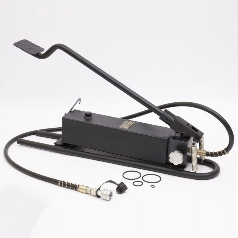 504144 - Ножной гидравлический насос СР-800, 700 Бар, 1700 см³ | Освобождает руки для работы, Takel