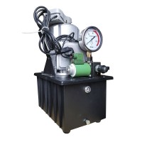 504181 - Гидравлическая станция СР-63В-2 с ножным электроприводом, 700 Бар, 750 Вт, 7000 см³, Takel