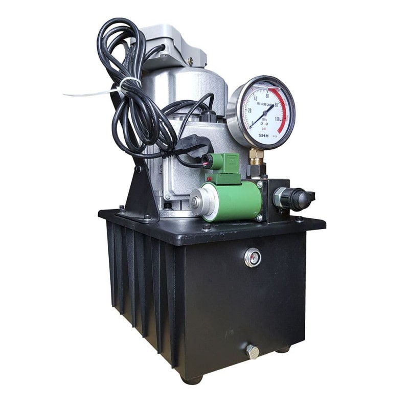 504181 - Гидравлическая станция СР-63В-2 с ножным электроприводом, 700 Бар, 750 Вт, 7000 см³, Takel