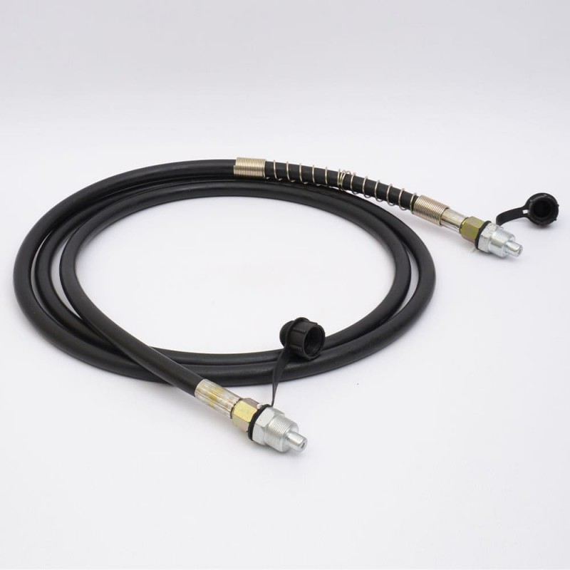 504187 - Рукав высокого давления РВТ-3 ПП (3/8") (700 бар) 3м, Штуцер Папа/Папа, TAKEL