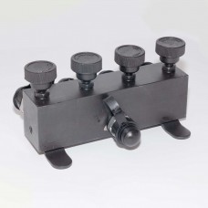 504192 - Чотырехканальный кран гидравлический распределительный КГР-4 (700 бар), TAKEL