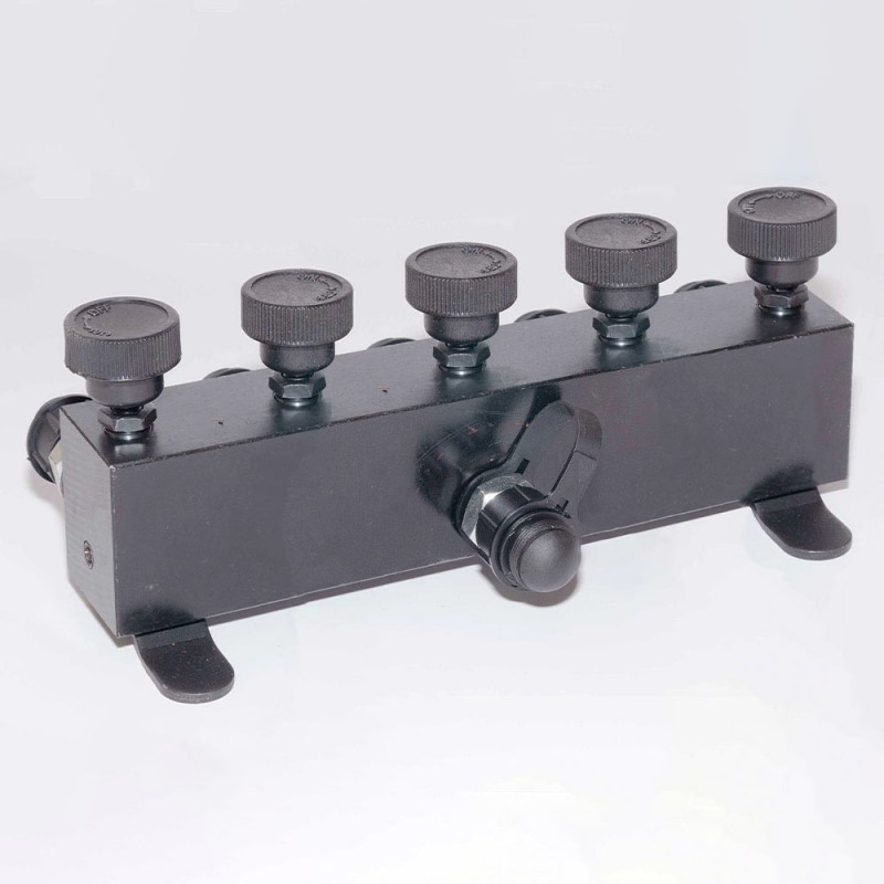 504193 - Пятиканальный кран гидравлический распределительный КГР-5 (700 бар), TAKEL