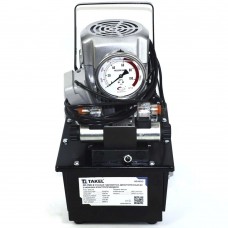 504550 – Гидравлическая станция СР-75D-2 двухстороннего действия, 700 Бар, 750 Вт, маслобак 7 л, Takel