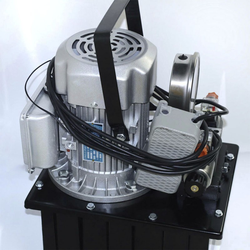 504550 – Гидравлическая станция СР-75D-2 двухстороннего действия, 700 Бар, 750 Вт, маслобак 7 л, Takel