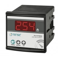 DJ-A72DC - Однофазный амперметр постоянного тока, 73×73, Tense