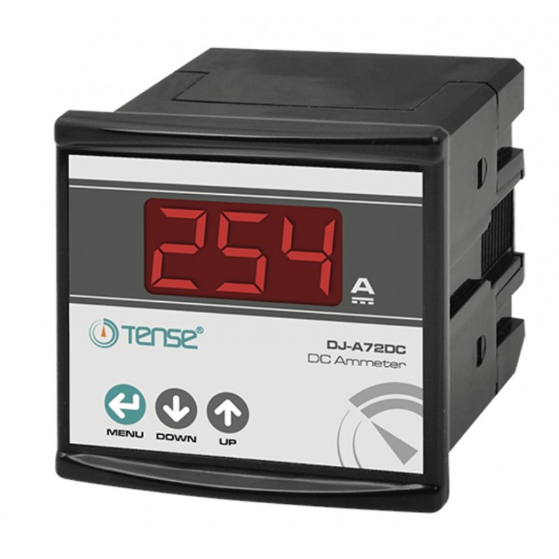 DJ-A72DC - Однофазный амперметр постоянного тока, 73×73, Tense