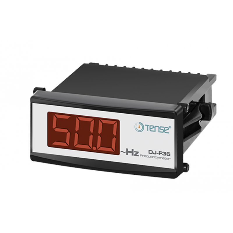 DJ-F36 – Частотомер электронный 1–400 Гц, 78×36, Tense