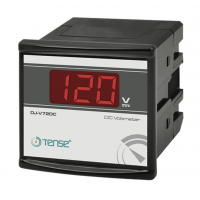 DJ‑V72DC – Однофазный вольтметр 1-300 В DC, 73×73, Tense