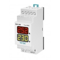 DAV-300 - Однофазный мультиметр с ТС, 250А (вольтметр + амперметр) Tense